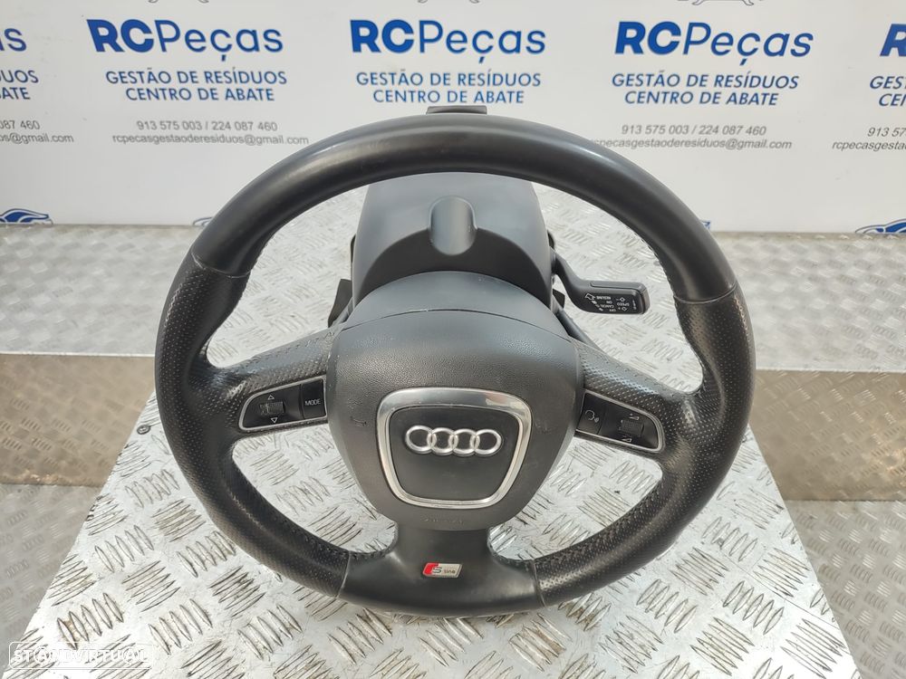 Volante Completo Em Pele Perfurada Audi A1 8X S-Line SLine - 7