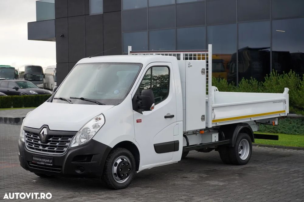 Renault MASTER / BASCULATOR DIN OȚEL / DUBLU / MANUAL / IMPORTAT - 15