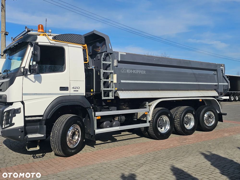 Volvo FMX 420 WYWROTKA 8X4 KH-KIPPER OŚ PODN.I SKRĘTNA! - 23