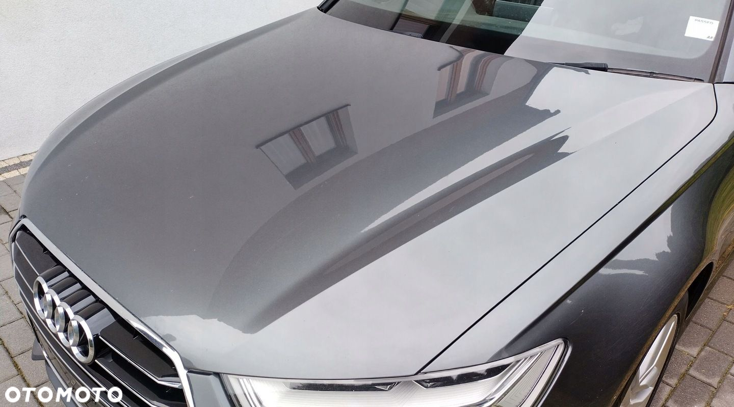 AUDI A6 S6 C7 4G LIFT 15-18 MASKA POKRYWA SILNIKA LZ7S DAYTONA GRAY - 5