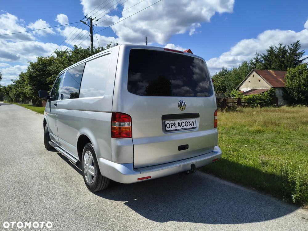 Volkswagen TRANSPORTER T5 Klima Elektryka Tempomat Duże Radio Brygadówka Dubel Kabina Klapa Rury - 25