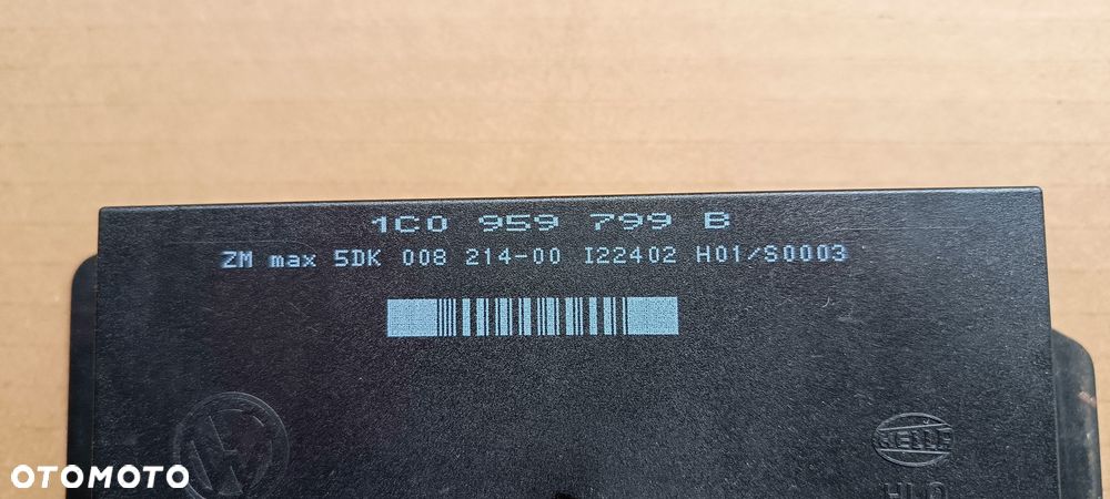 MODUL KOMFORTU VW SEAT SKODA AUDI 1C0959799B - 4