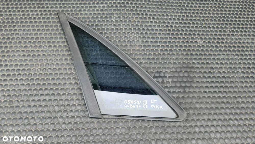 Szyba Szyby 8E5845299M 8E5845300M Karoseryjna Boczna Błotnik Trójkat LEWA PRAWA Tyl Tylna Pod Chrom Ramki Audi A4 B6 B7 Sedan E1 43R-001057 DOT27 N23100 AS2 ESG tinted - 3