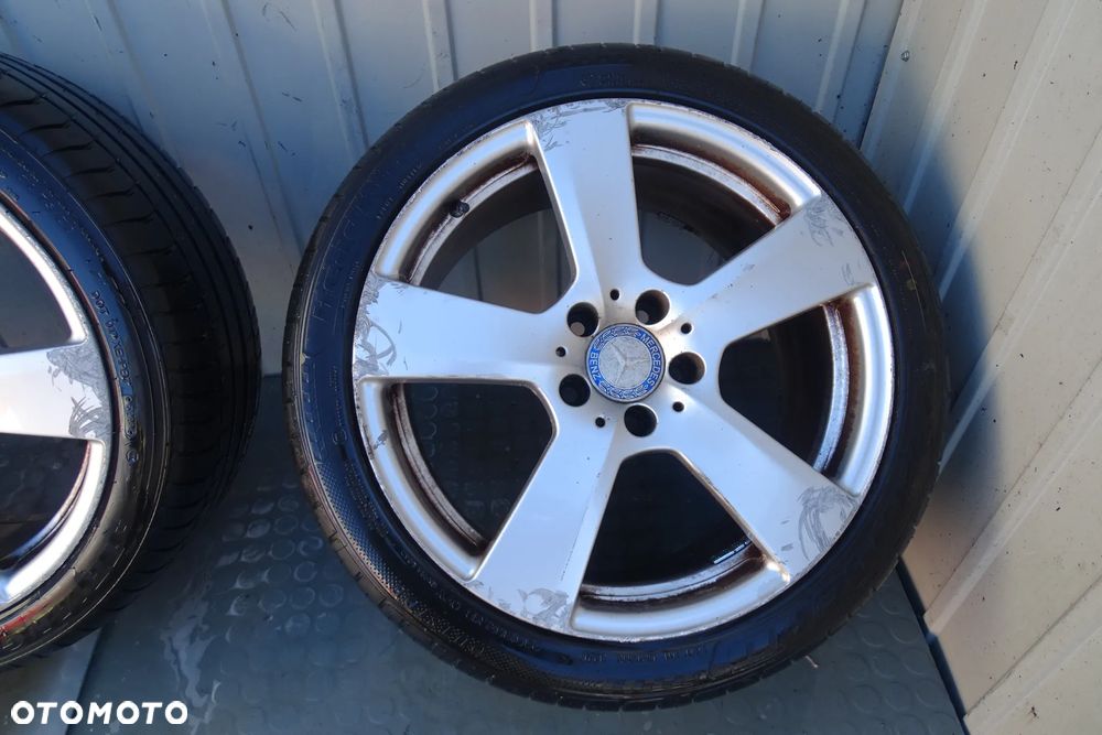 MERCEDES E KLASA W212 Felgi 9Jx18H 8.5Jx18H Alu komplet z oponami 2124011302  2124011402 - 5
