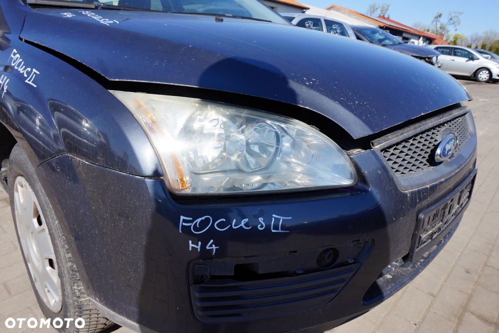 MASKA ZDERZAK BŁOTNIKI LAMPY FOCUS II MK2 H4  FORD 2004-2008 SZARY SEA GREY PRZÓD KOMPLETNY - 28