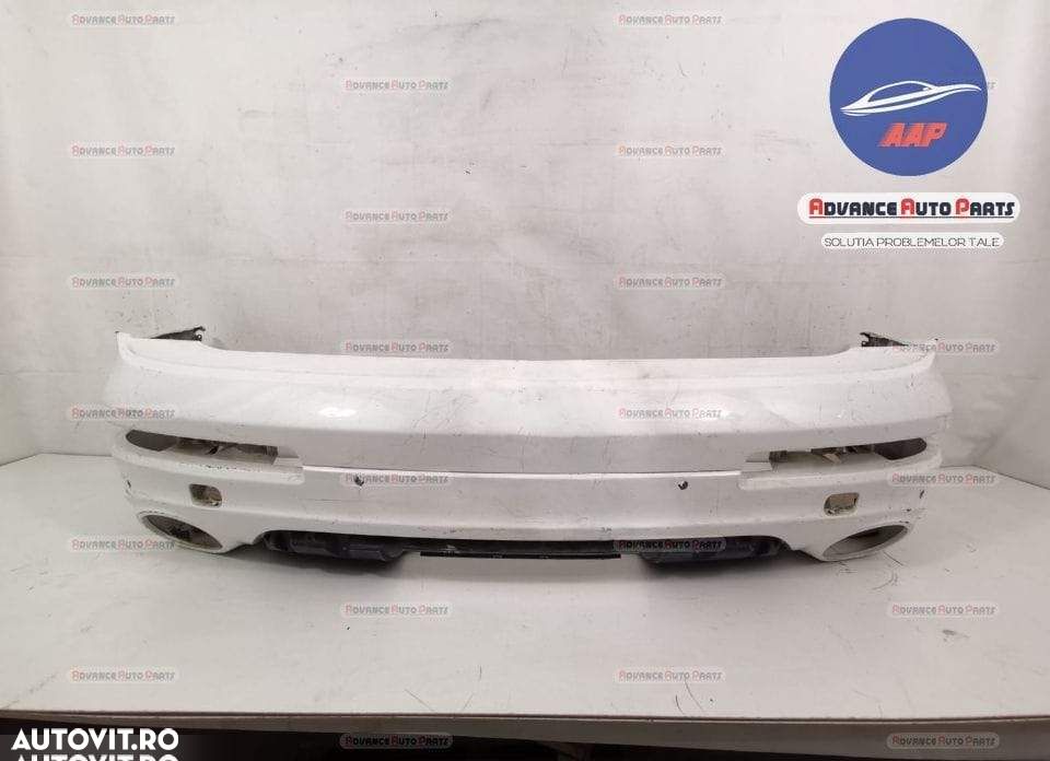 Bara spate S Line cu senzori originala Audi Q7 4L 2005 2006 2007 2008 - 6