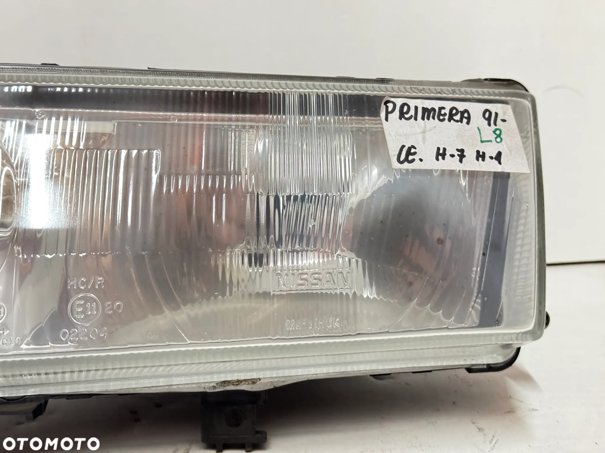 LAMPA REFLEKTOR GŁÓWNY LEWY NISSAN PRIMERA 1991- - 3