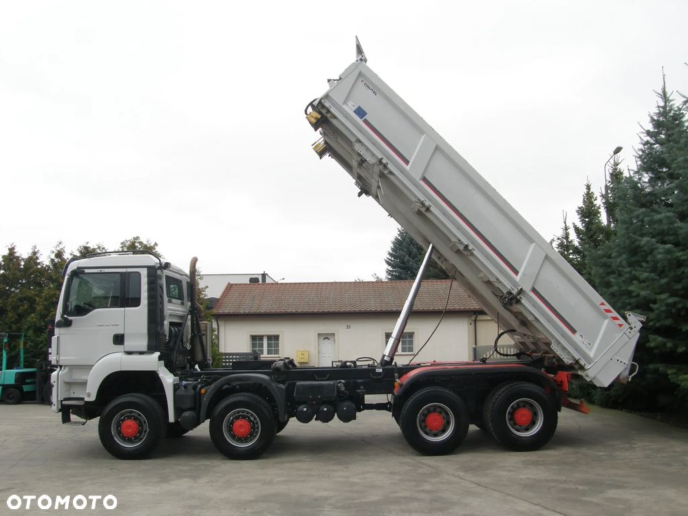 MAN TGS 35.480 8x6 2016 BORDMATIC 260000km manual z Niemiec - 7