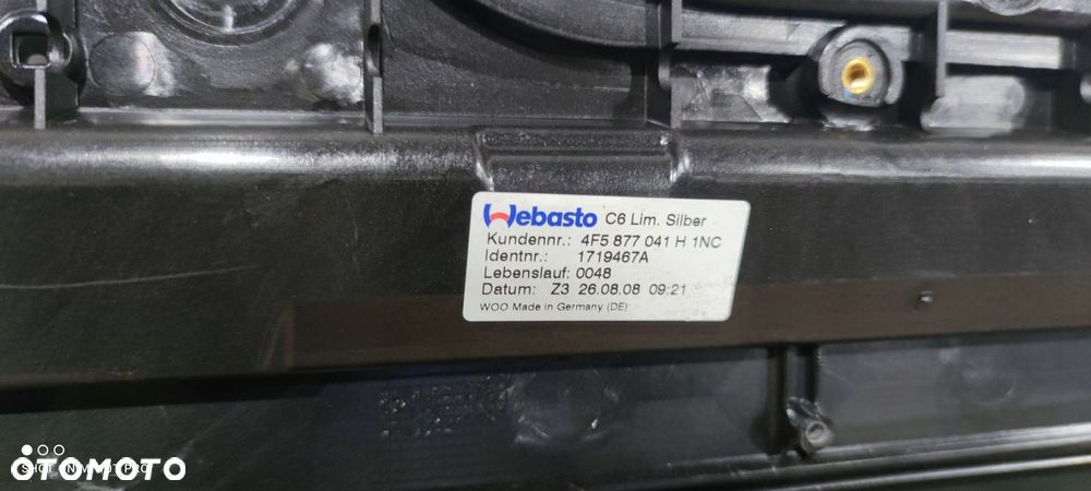 SZYBERDACH AUDI A6 C6 SEDAN 4F5877041H 1NC - 9