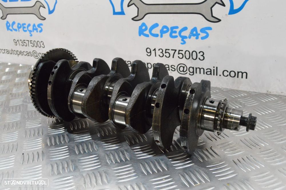 CAMBOTA EIXO VEIO ARVORE MANIVELAS MOTOR ASZ AUDI A3 8L 1.9 TDI 8V 130CV ASZ GOLF IV 4 MK4 1J 1J1 - 2