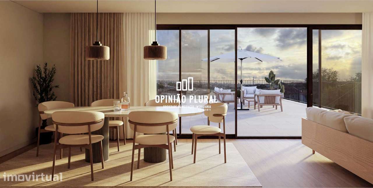 Haven Terrazza  T3 Exclusivo com Varanda e Garagem Dupla - Grande imagem: 3/12