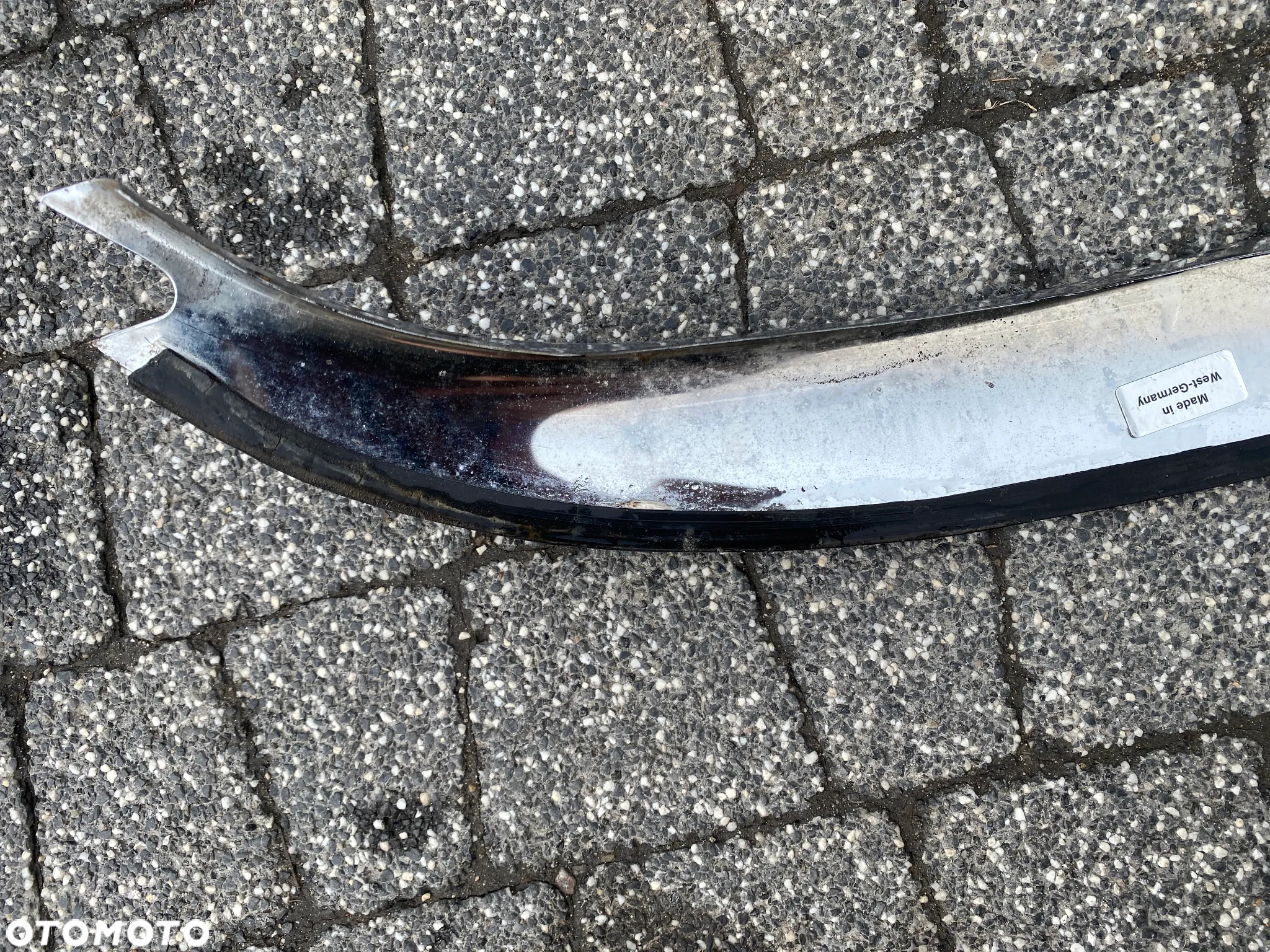 NADKOLE CHROM LEWE PRAWE TYŁ PRZÓD CHROM MERCEDES W107 R107 C107 SLC - 9