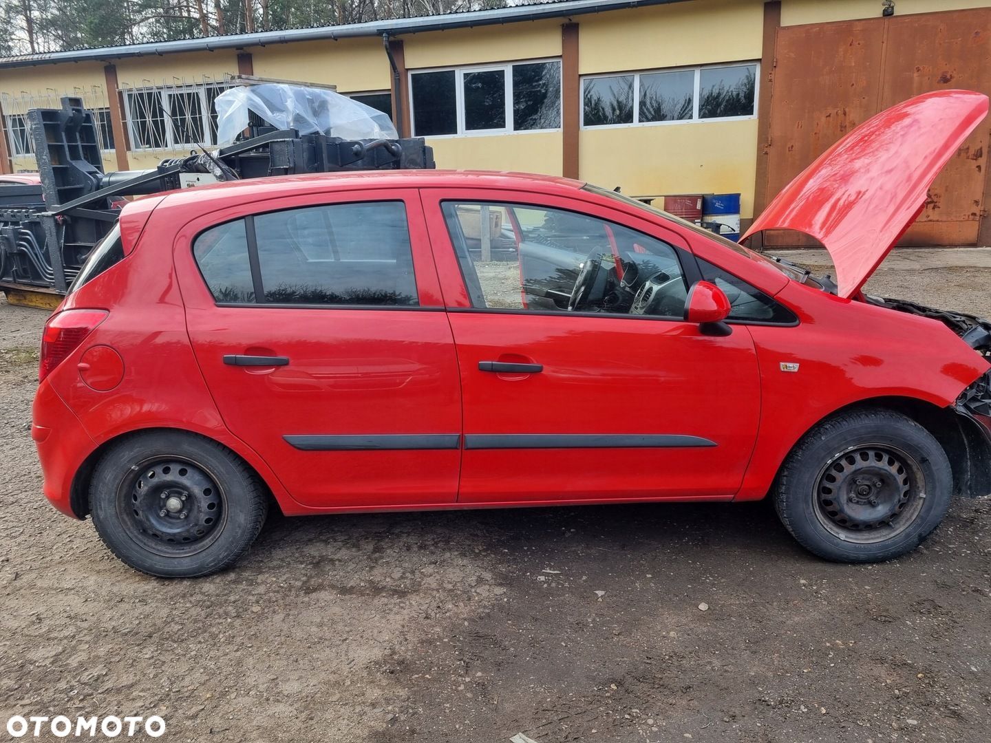 OPEL CORSA IV D 06-11 2007 r. Y547 5D HB DRZWI PRAWY TYŁ PRAWE TYLNE PT * - 1