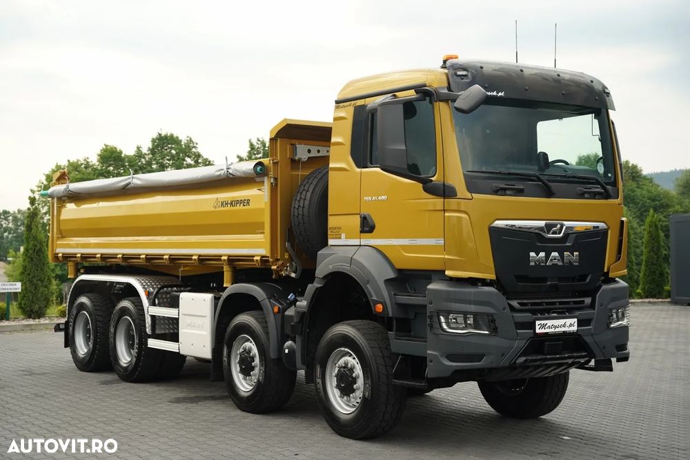MAN TGS 41.480 / 8X6 / BASCULATOR 3 LATE / BORDMATIC / KH KIPPER / AUTOMAT / NOU / 2026 / - 16