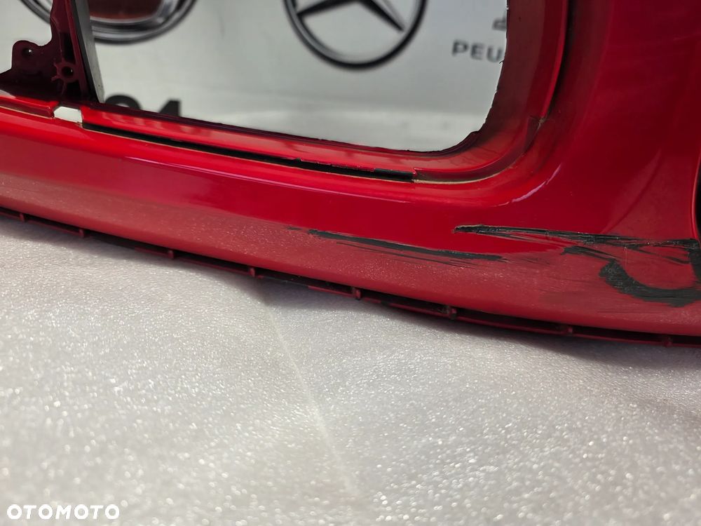 SKODA ROOMSTER / FABIA II 07-10 5J0 ZDERZAK PRZEDNI PRZÓD ŁADNY KOLOR CZERWONY + ATRAPA + KRATKA NR 5J0807221 NR AUKCJI NZ2051 - 13