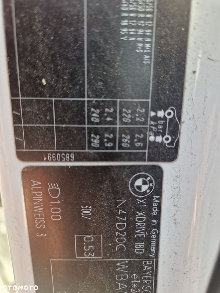 SILNIK BMW X1 E84 N47D20C - 2