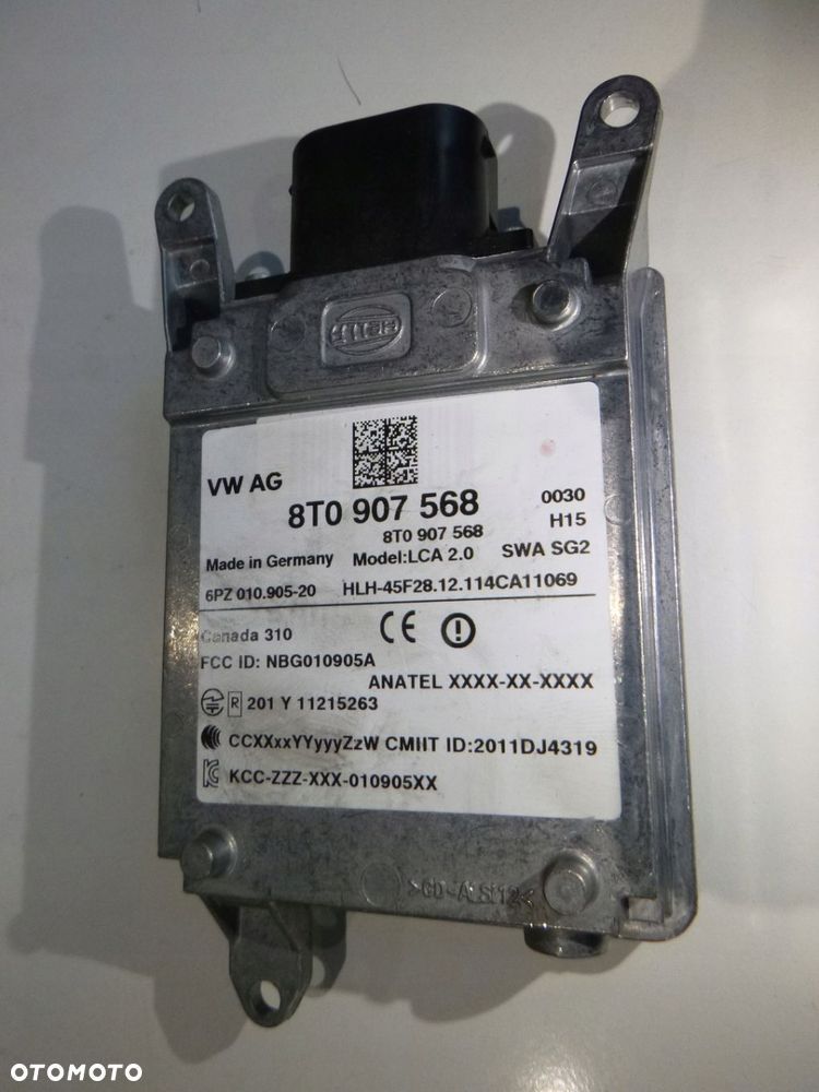 AUDI A4 A5 VW MODUŁ STEROWNIK RADAR PASA RUCHU NOWY NIEZAPROGRAMOWANY - 2
