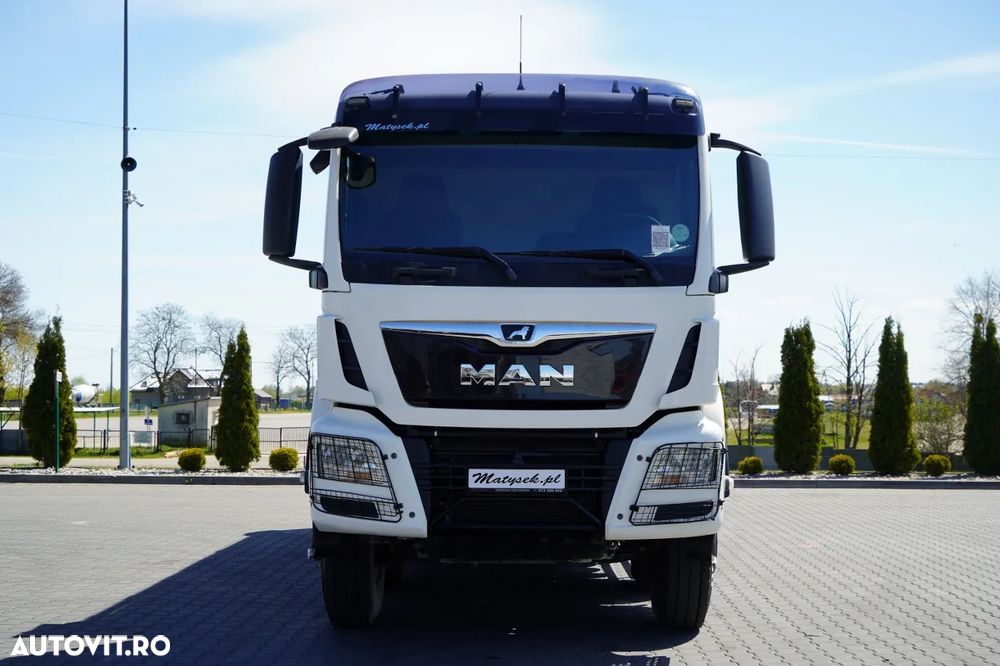 MAN TGS 35.460 / 8X4 / BASCULĂ CU 2 BENZI / BORDMATIC / MEILLER KIPPER / AUTOMATĂ / EURO 6 - 21