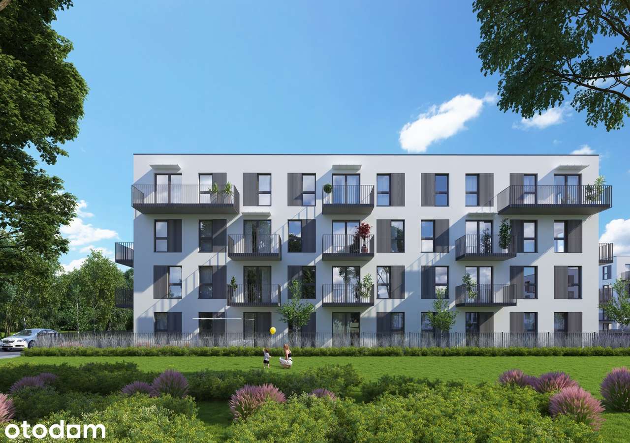 2-pokojowe mieszkanie 53m2 + balkon Bez Prowizji