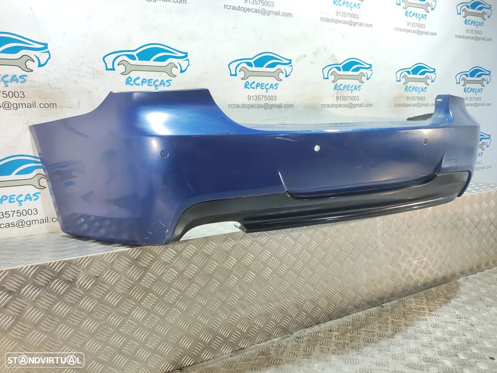 Parachoques Traseiro Trás Original BMW Serie 3 E90 Sedan LCI Pack M com sensores de estacionamento - 3