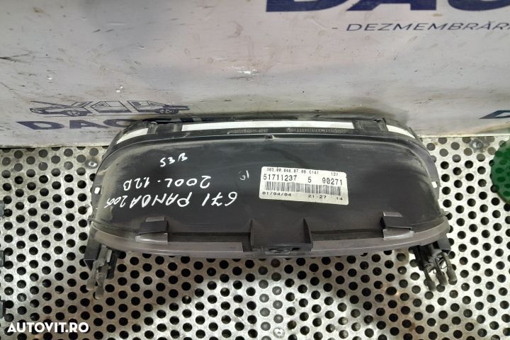Ceasuri bord 590271 / 51711237 590271 / 51711237 Fiat Panda 2 [2003 - - 2
