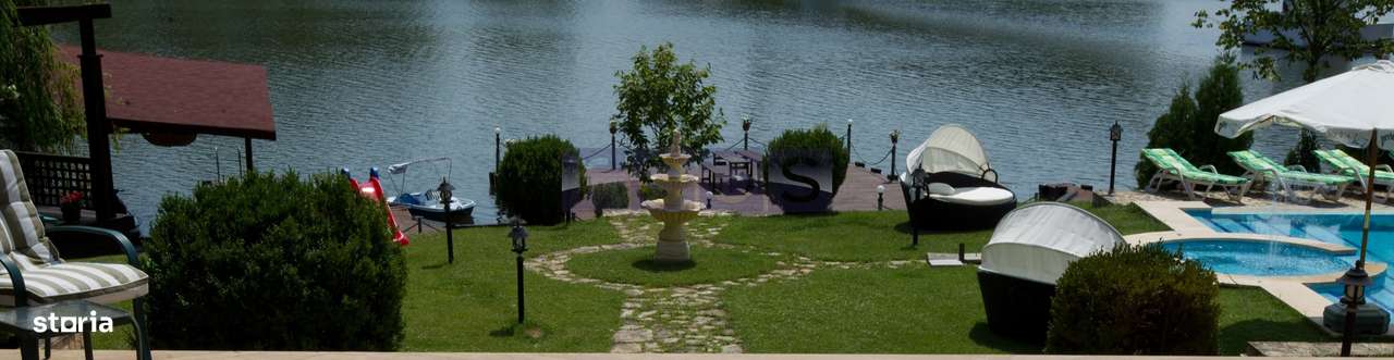SNAGOV | VILA DE LUX CU 90M DESCHIDERE LA LAC | POZITIE EXCEPTIONALA - Imagine principală: 3/20