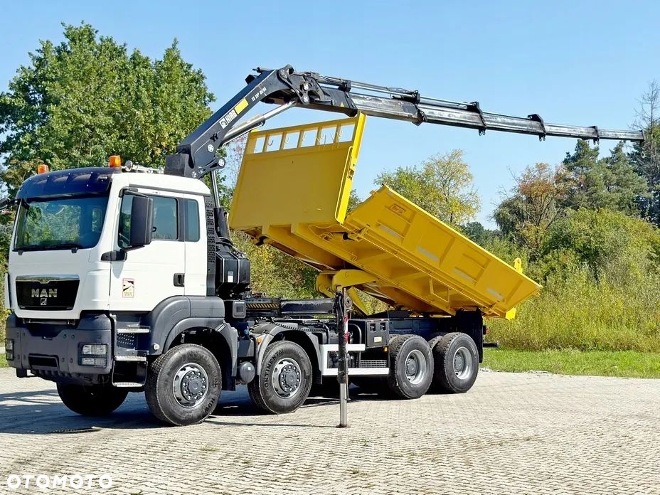 MAN TGS 32.510 *WYWROTKA 5,10m * HIAB 288 EP - 5 HIDUO + PILOT * 8x8 - 3
