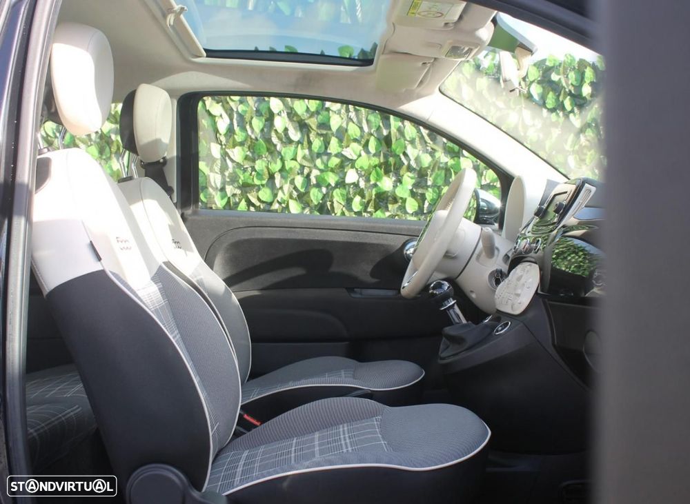 Fiat 500 1.2 Lounge S&S - 9