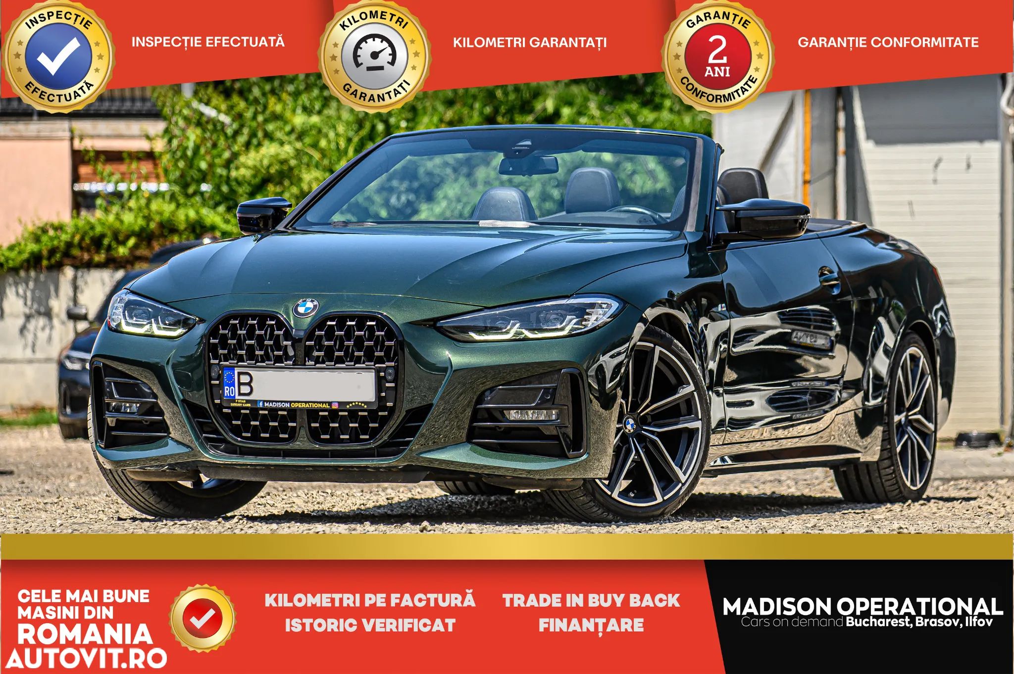 BMW Seria 4 420i Cabrio Aut. M Sport - 1