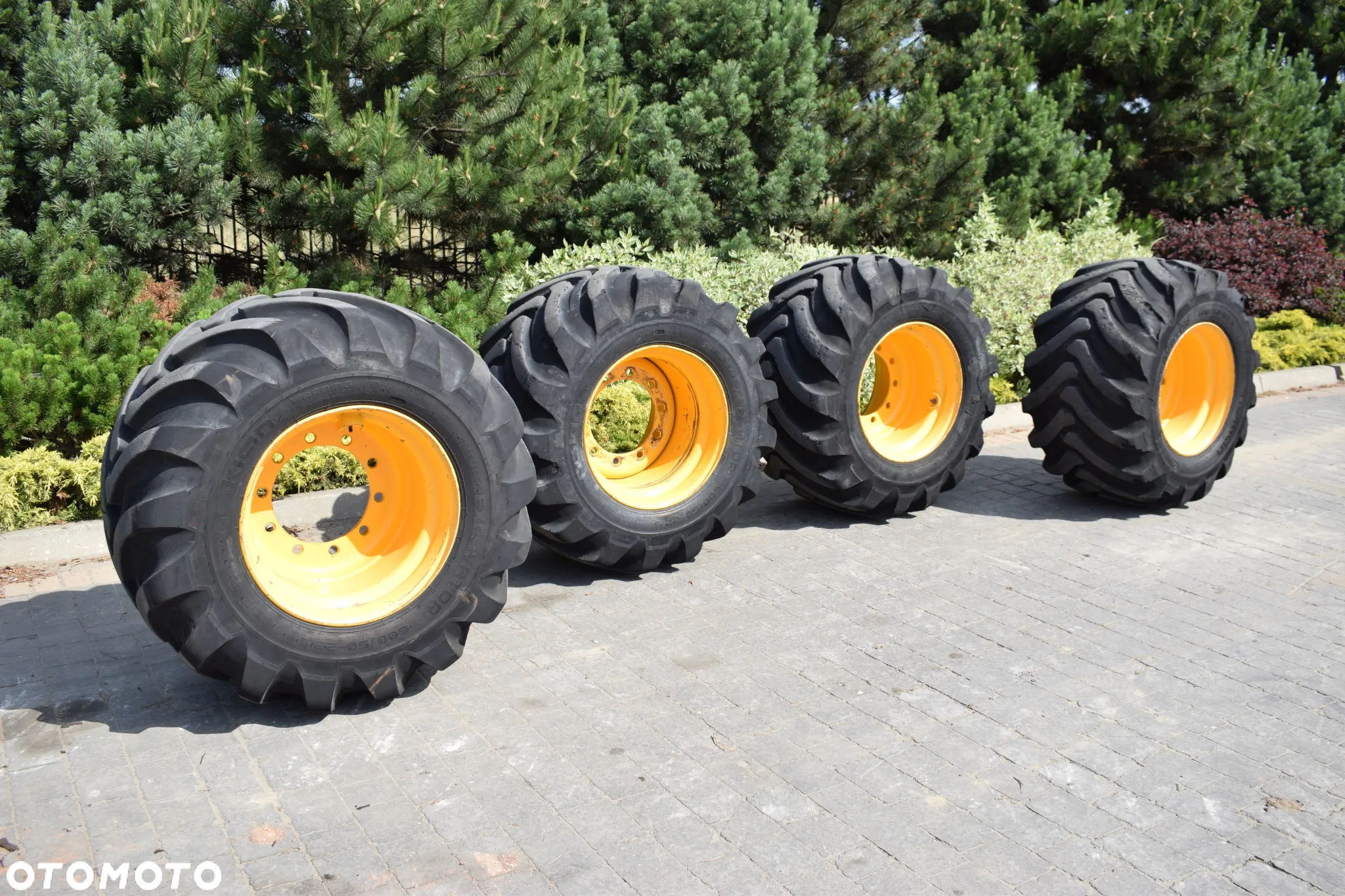 Koła R22.5 Nokian 600/50- 22.5 do koparki opony balony 24 płótna - 14