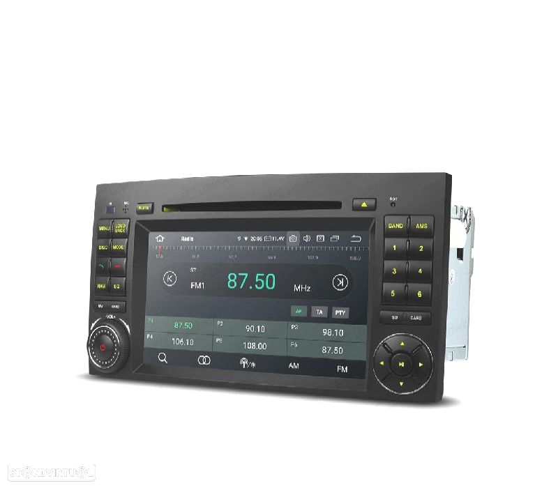 AUTO RADIO GPS ANDROID 10 16GB PARA MERCEDES A 04-12 B 05-11 VITO VIANO 06-14 SPRINTER 06-12 - 7