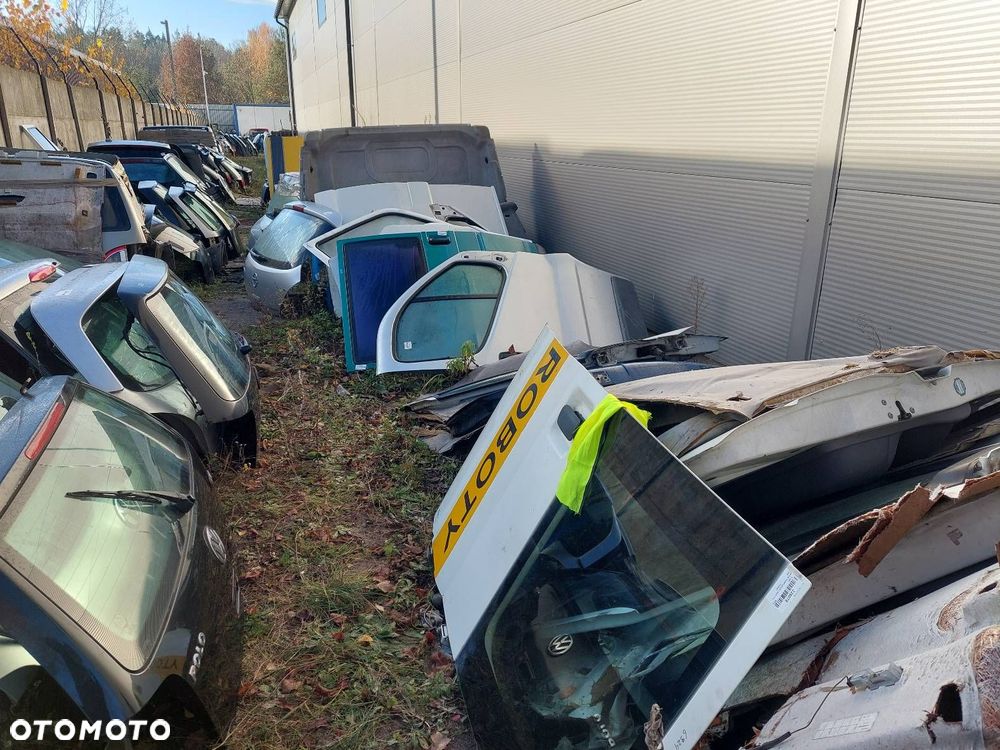 DRZWI KOMPLETNE LEWY TYŁ FORD TRANSIT V DOKA BIAŁE - 5