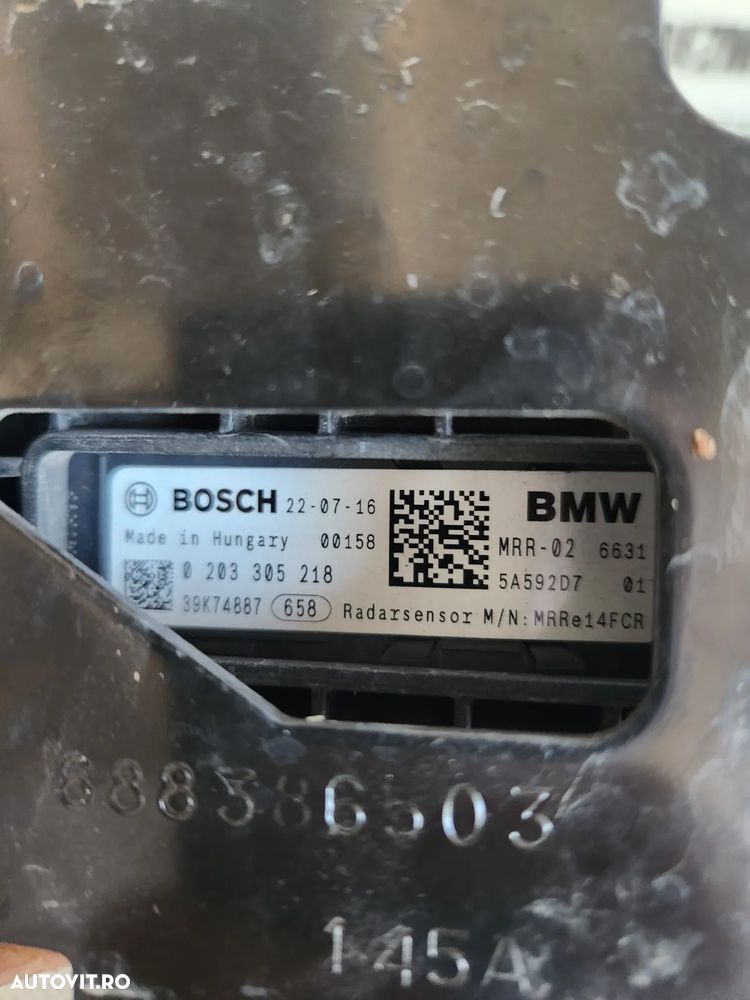 Senzor Radar Distronic MRR-02 ACC Bmw G20 G21 G22 G23 G42 G29 G01 G02 Cod 5A592DT Dezmembrez Bmw G42 M2 M240I B58B30B Automat Xdrive - Dezmembrari Arad - 6