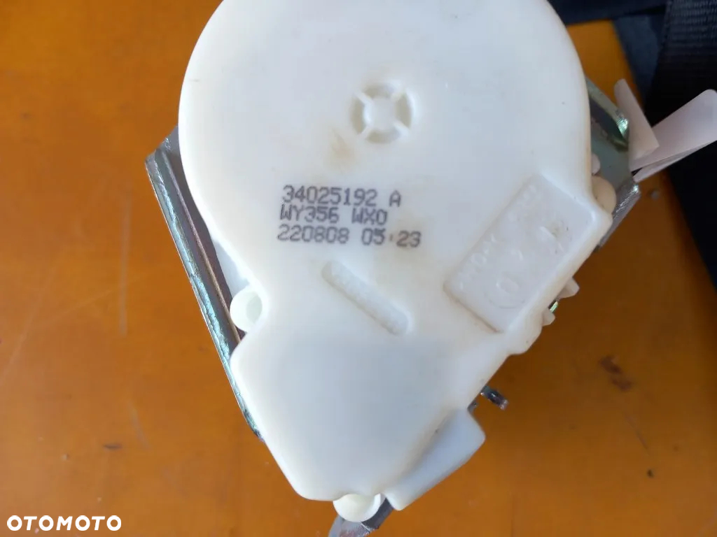 Pas Bezpieczeństwa Tylny II Rząd Lewy Tył Vw Transporter T5 7H0857811B - 5