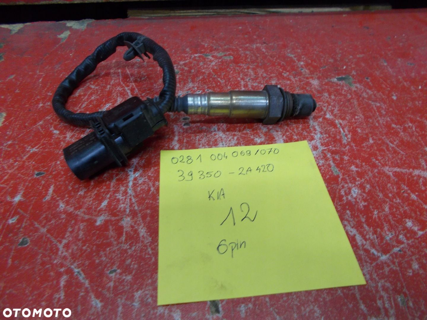 KIA CEED I 06-12 39350-2A420 0281004069/70 SONDA LAMBDA HYUNDAI I30 CRDI - 1