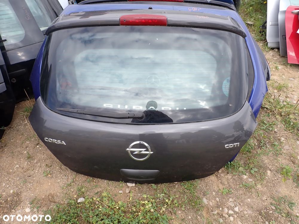 OPEL CORSA D KLAPA BAGAŻNIKA