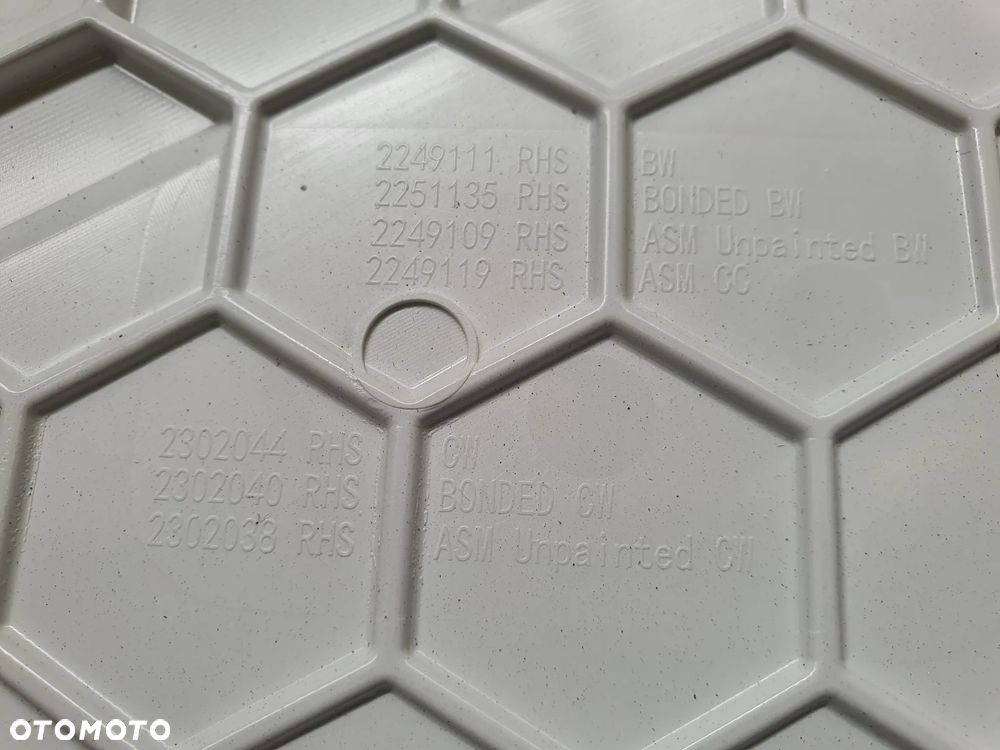 Przedłużenie kabiny DAF XG prawe 2249111 2302038 - 3