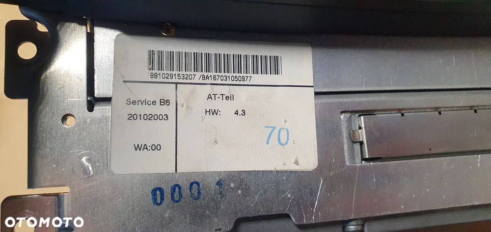 Radio radioodtwarzacz NAVI nawigacja czytnik BMW 6 E63 9123087 - 10