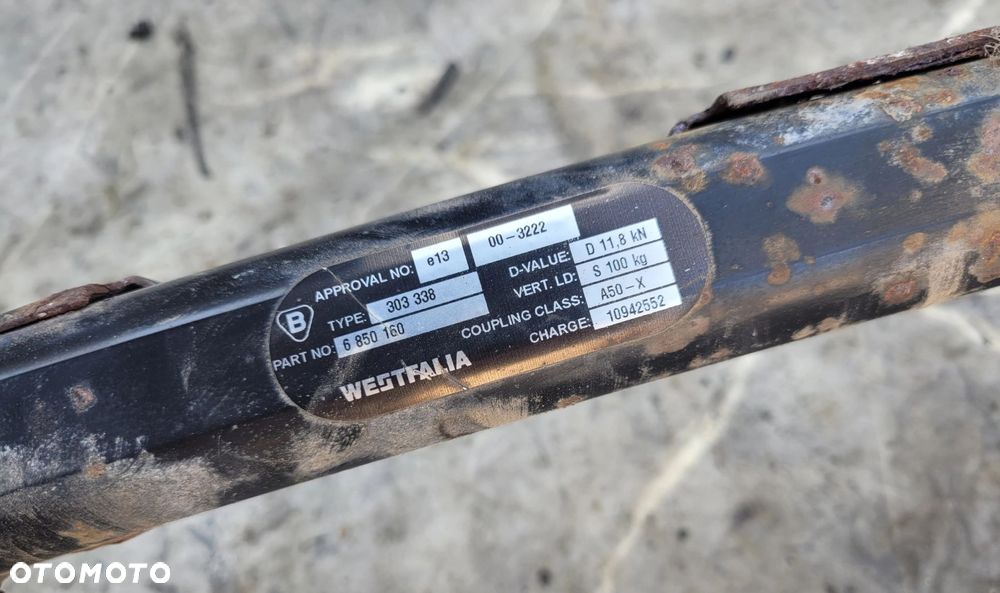 HAK BELKA WIĄZKA MODUŁ KLUCZYK WESTFALIA BMW F10 F11 6850160 - 10