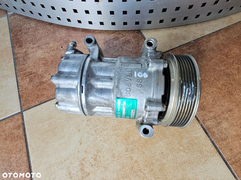 POMPA SPRĘŻARKA KLIMATYZACJI KOMPRESOR PEUGEOT CITROEN 9655191580 SD6V12 ORYGINAŁ