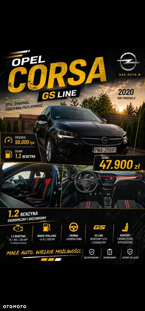 Opel Corsa 1.2 Direct Injection Turbo Start/Stop GS Line - 1