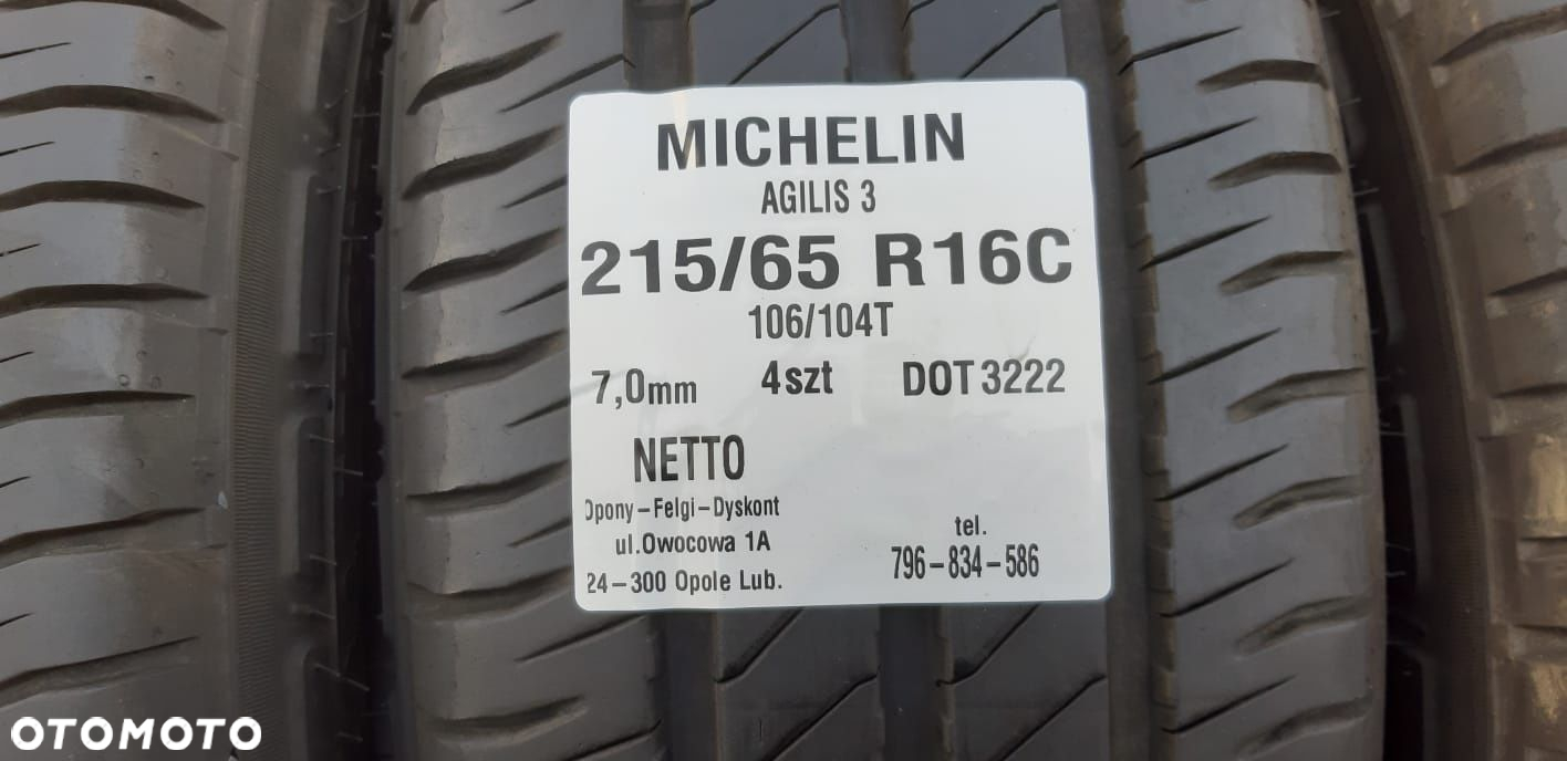 Opony Michelin 215 65 R16C - 2
