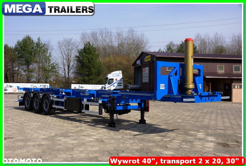 Mega 65 m³ wywrotka na kontener 40 Ft / do 44,0 T DMC zestawu !!! - 36