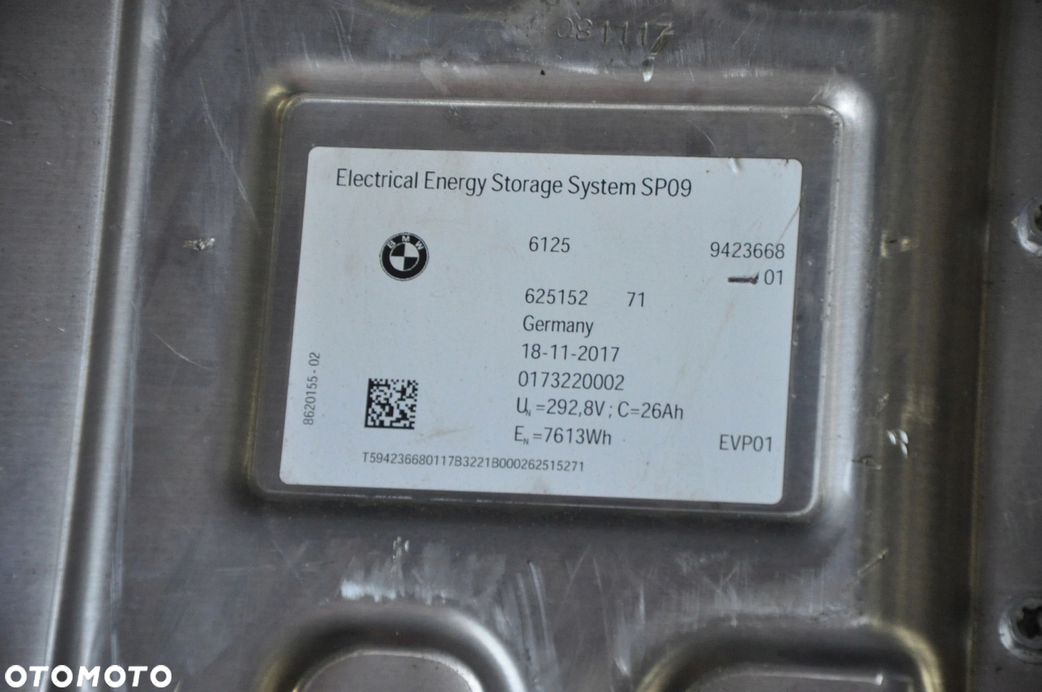 BMW serii 3 330e F30 bateria HV trakcyjna 8687753 9423668 - 2