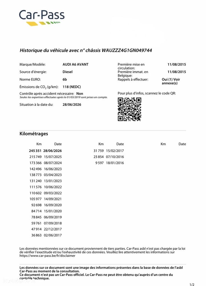 Audi A6 Avant 2.0 TDI ultra S tronic - 36