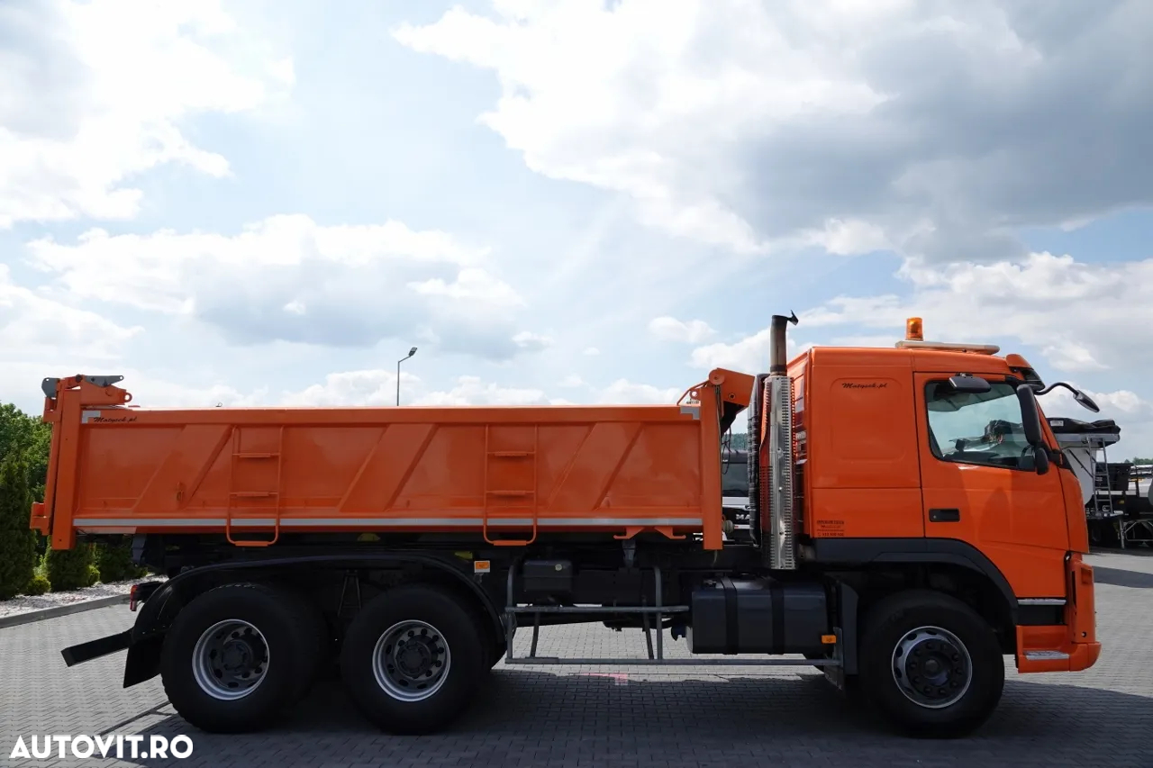 Volvo FM 12.420 / 6x4 / TIPPER / HYDROBLANTA / SPECIAL / CAMION FATA / BORDMATIC / MANUAL / IMPORTAT - 21