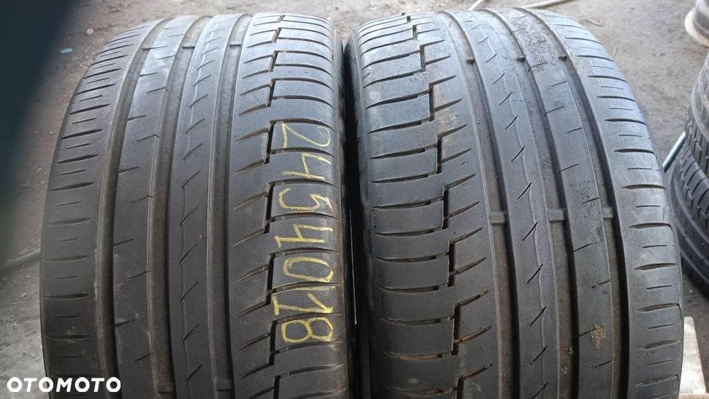 245.40.18 Continental opony używane topczewski team  245/45/18 - 1