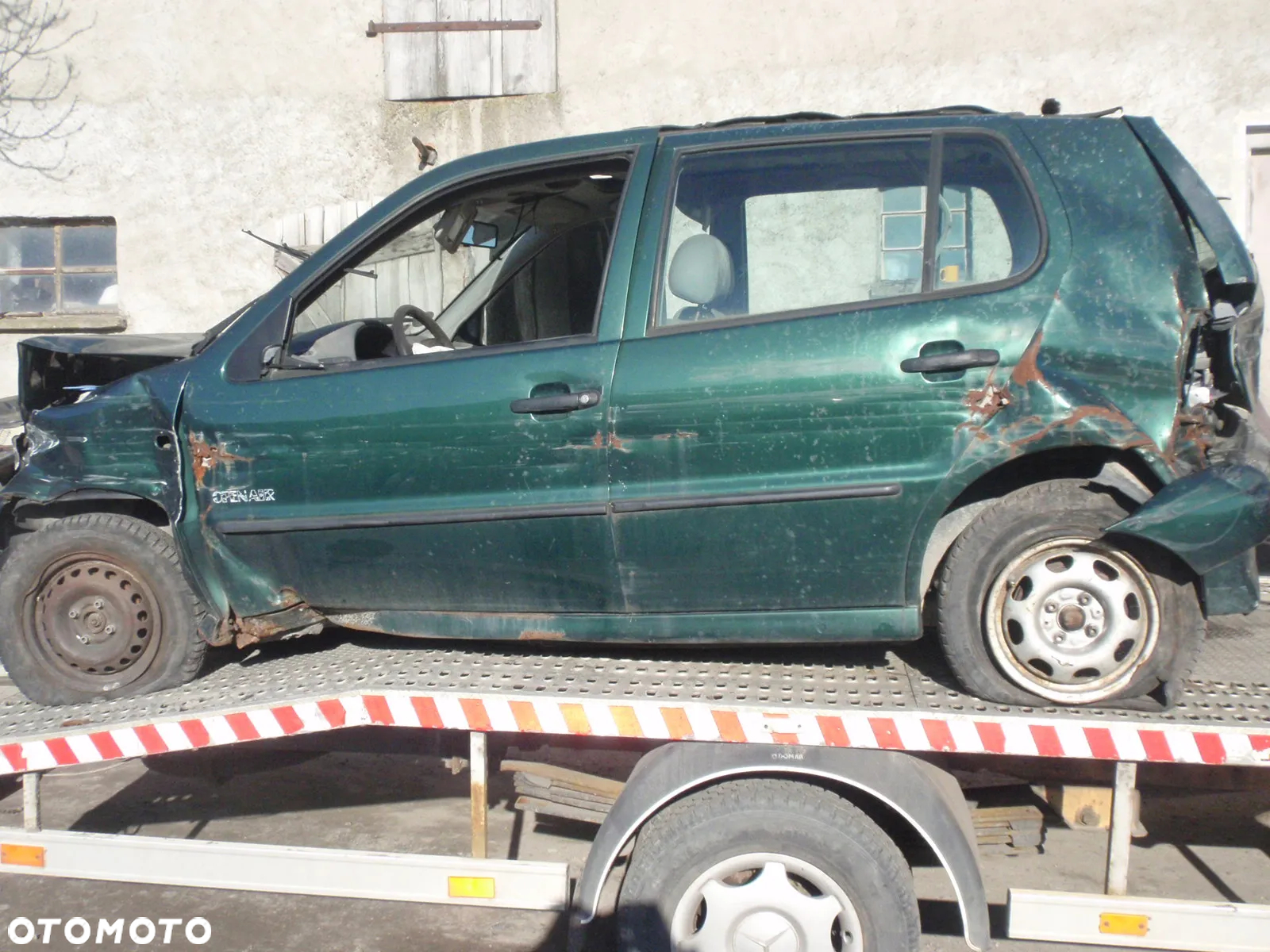 VW POLO 6N 1999r. NA CZĘŚCI 1.4 APO, Otwierany dach - 3