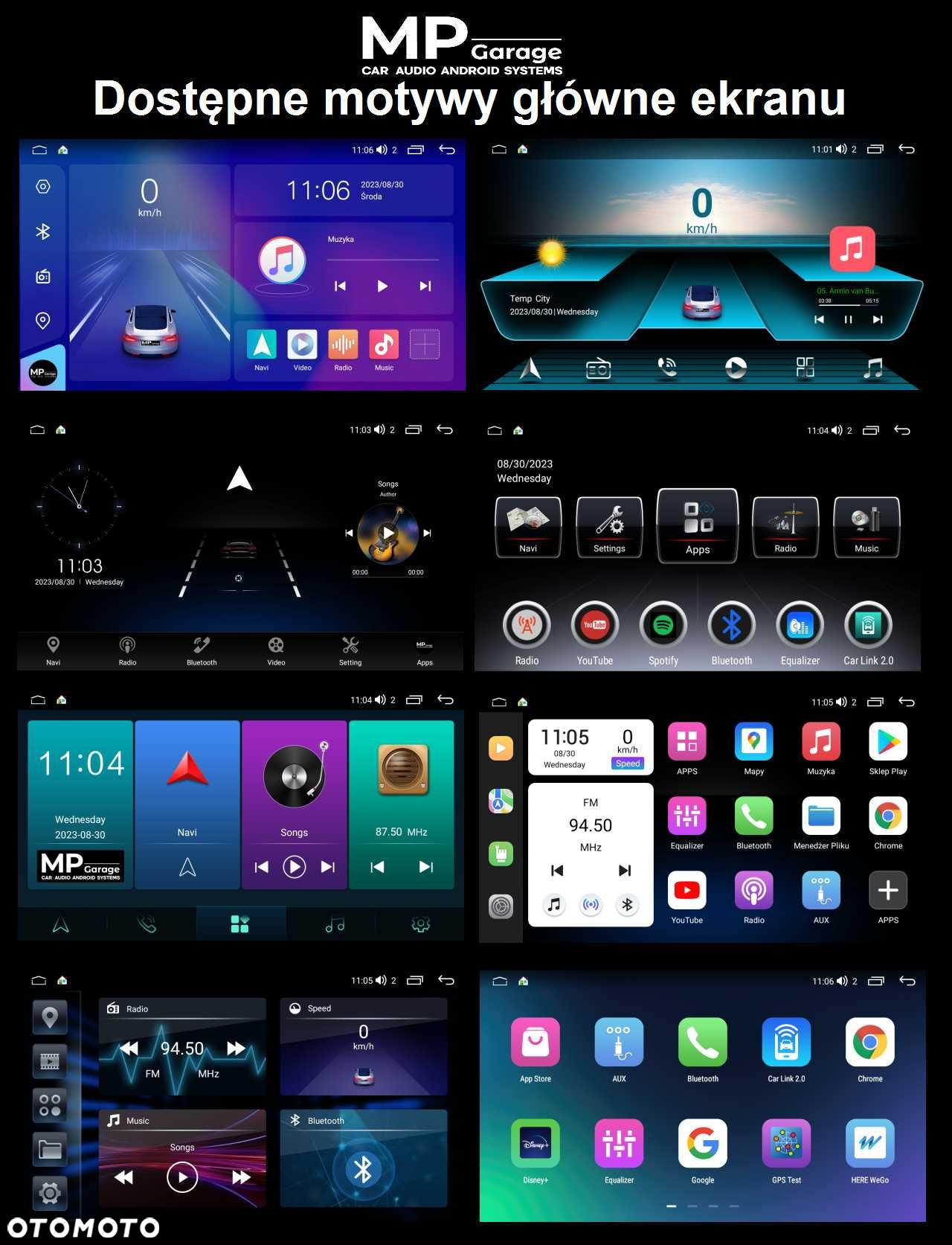 HYUNDAI i20 II Radio Android Qled 4G CarPlay/AA LTE Montaż!!! - 7
