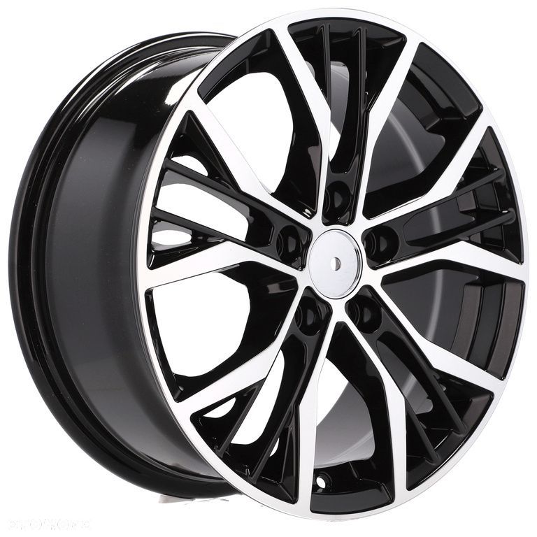 4x Felgi 17 m.in. do VW Caddy Crosstouran Golf Alltrack GTI Sportsvan Passat Tiguan - BK713 - 7